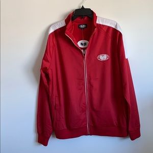 Wu Wear Men’s Size L  Athletic Jacket NWT!